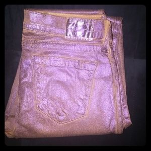 True Religion Galore Halle Metallic Purple